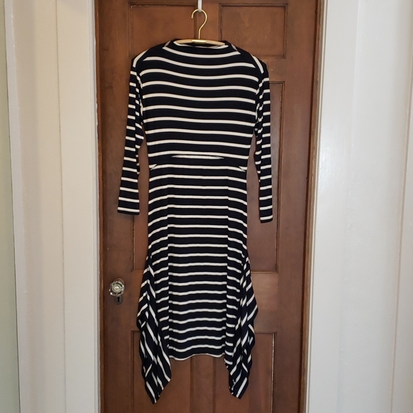 Anthro / Ella Moss Rachel Striped Dress - Picture 2 of 7
